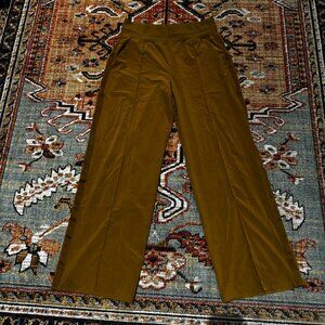 Athleta Wide Leg Tuxedo Stripe Pant, Size 10